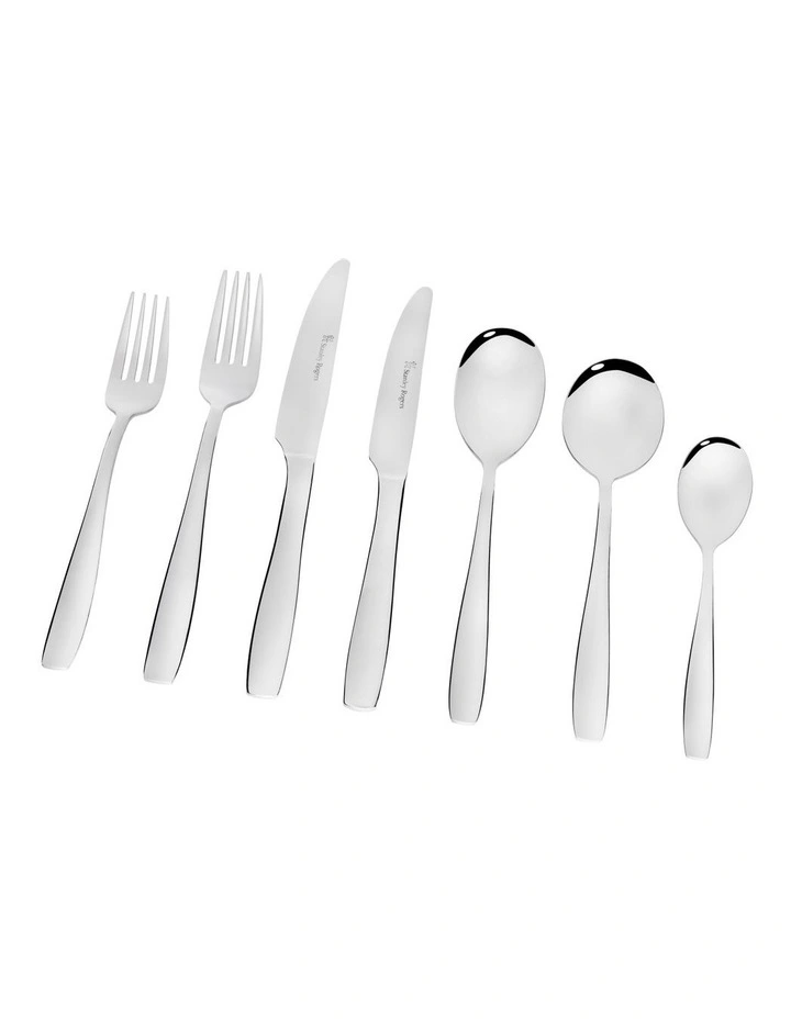 Amsterdam Cutlery Set 56 Piece in Silver