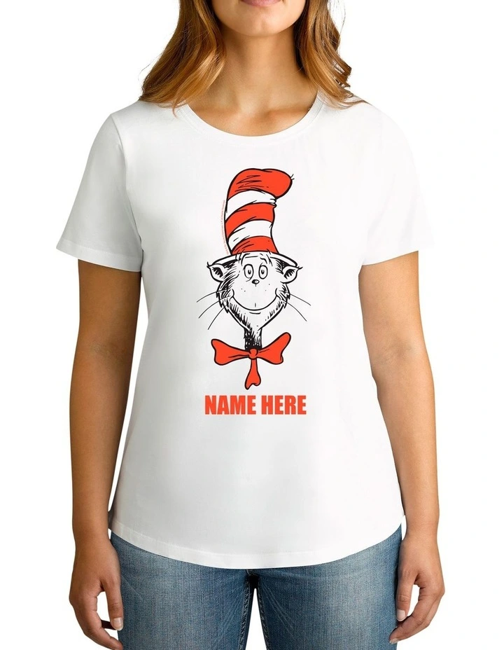 Women's Dr.Seuss Personalised Cotton T Shirt