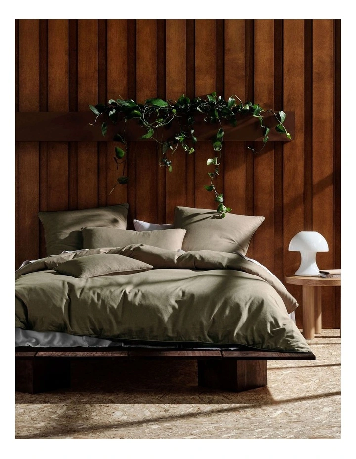 Stornoway Cushion 48x48cm in Moss