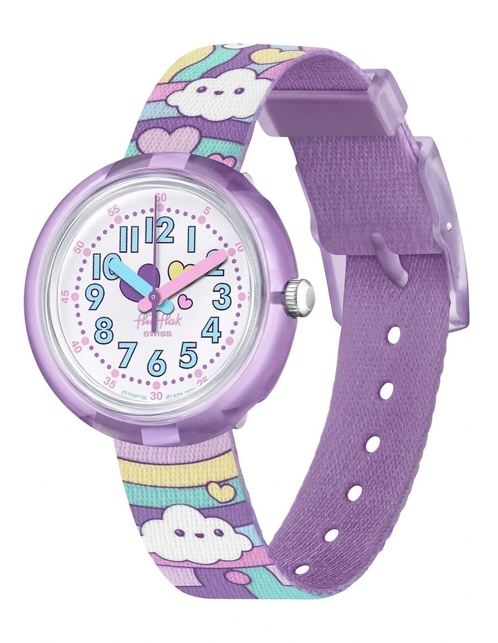 Cloud Level Watch in Purple