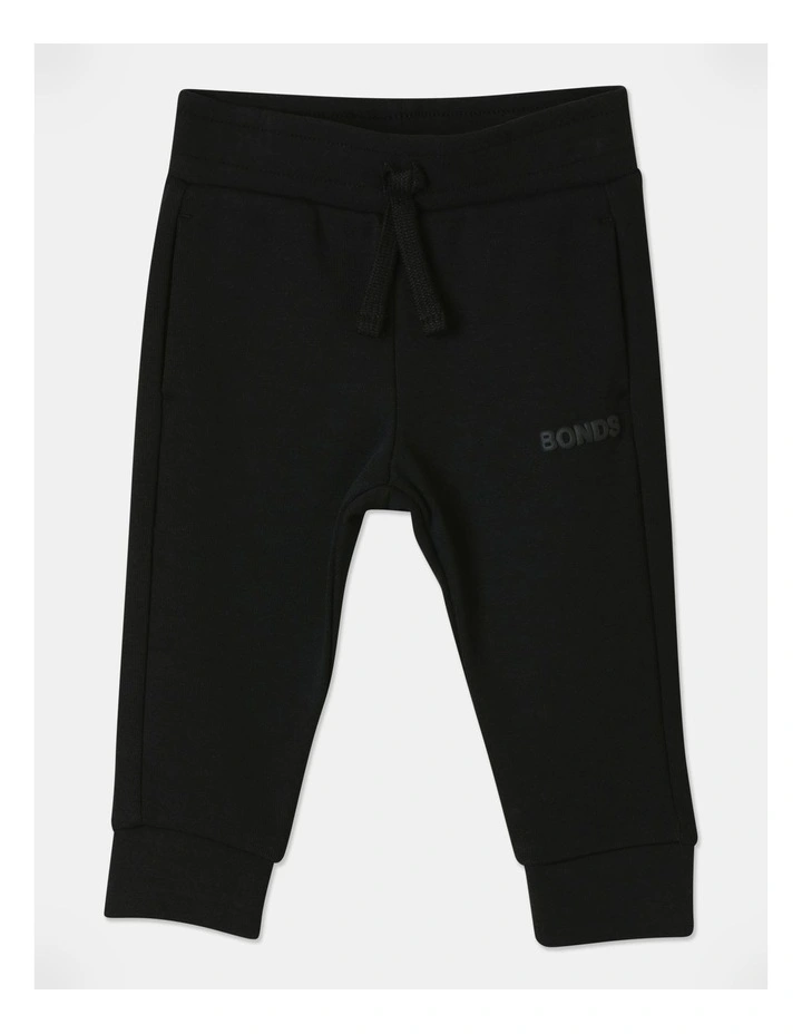 Baby Tech Sweats Trackie Pant in Black