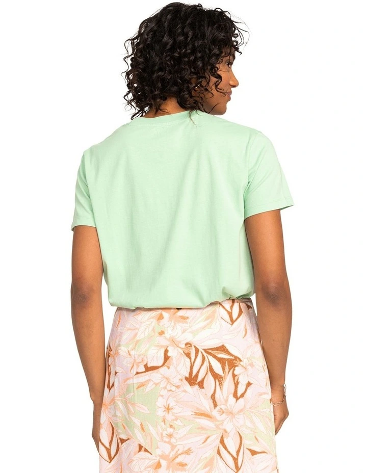 Ocean Road Loose T-shirt in Quiet Green