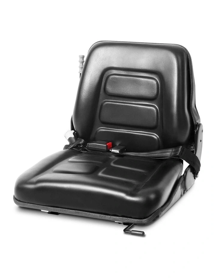 Universal Bobcat Leather Tractor Seat in Black