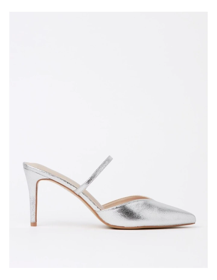 Chantelle Heeled Shoe in Silver