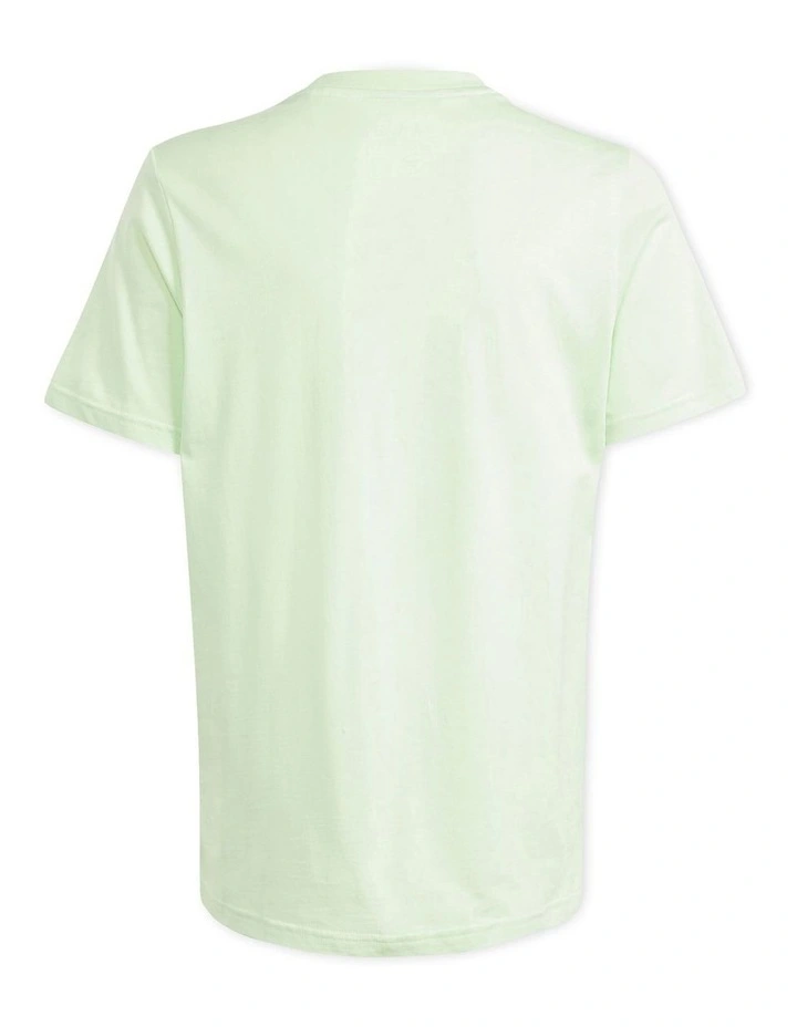 Essentials Big Logo Cotton T-shirt in Semi Green Spark