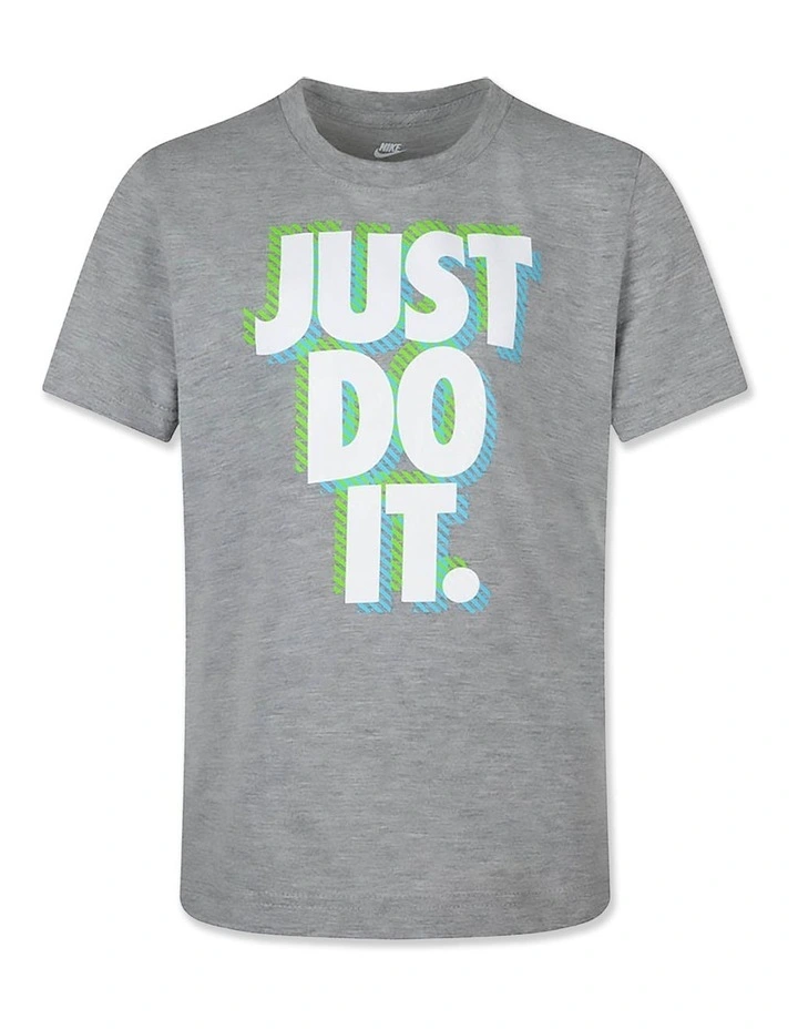 Just Do It 3d T-shirt in Grey