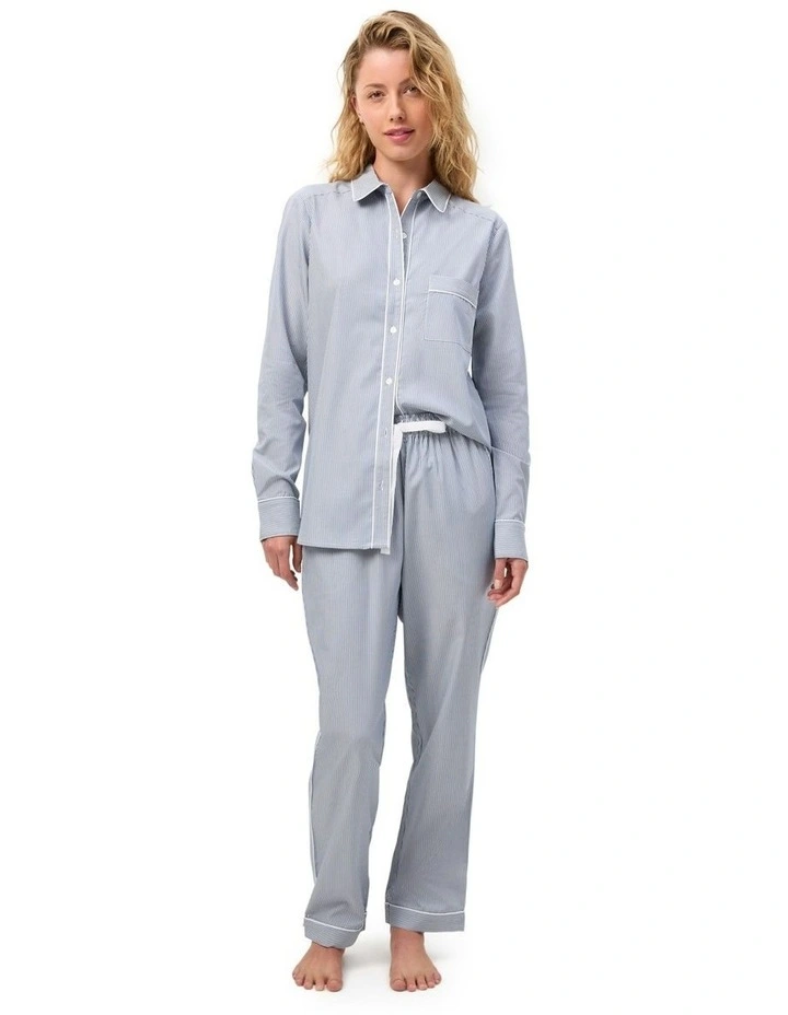 Moon Pyjama Set in Blue