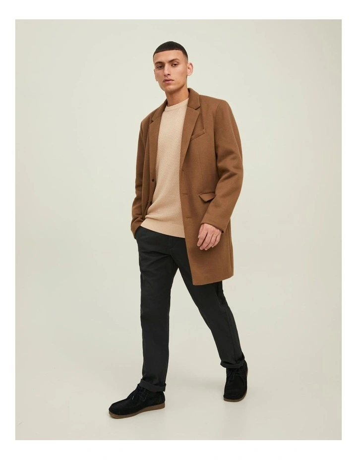 Atlas Crew Neck Knit in Oatmeal
