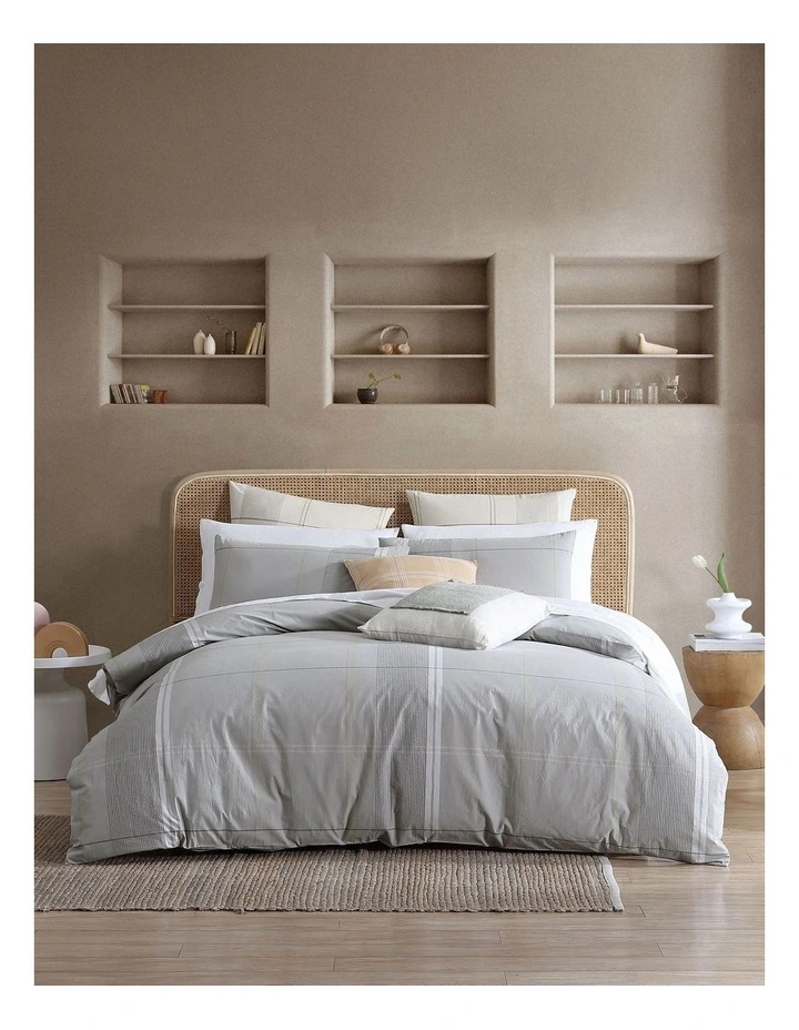 Cobain Quilt Cover Set Mineral