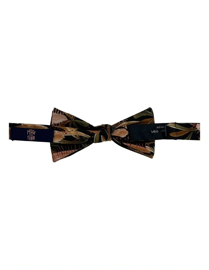 Grass Tree Bow Tie in Black