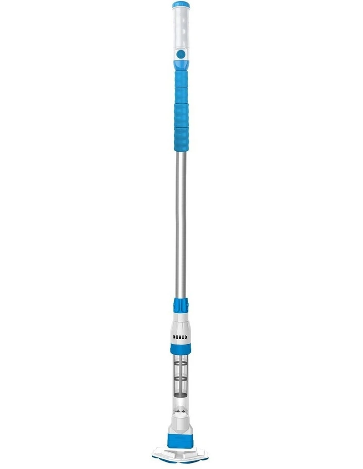 127 Portable Rechargeable Spa and Pool Vacuum Cleaner in White/Blue