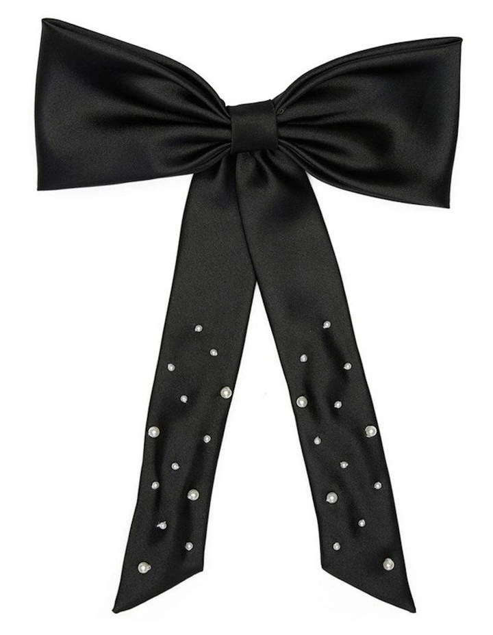 Amora Bow in Black Pearl