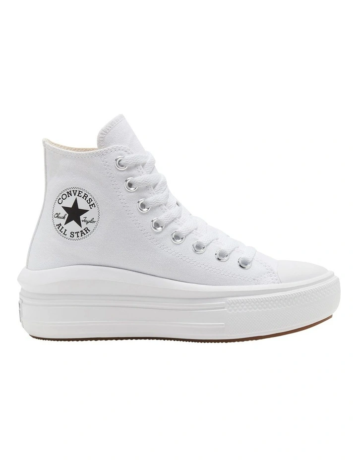 Chuck Taylor All Star Move White/Natural Platform Sneaker