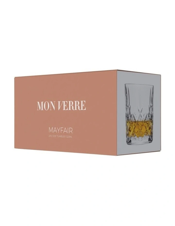 Mayfair Whiskey Double Old Fashioned Set of 2