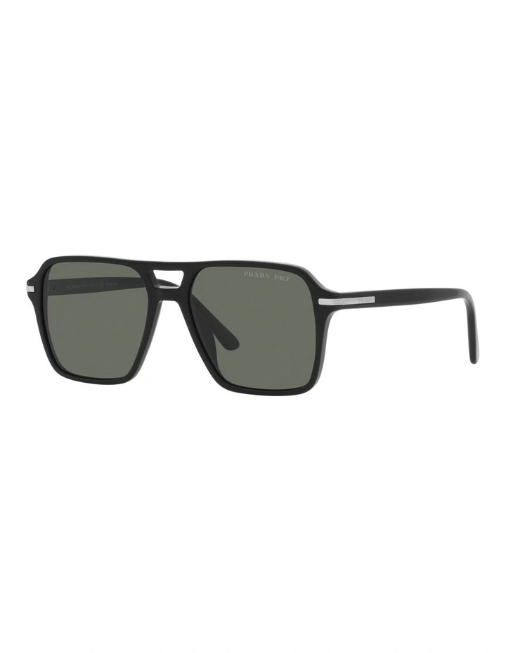 PR 20YS Black Polarised Sunglasses