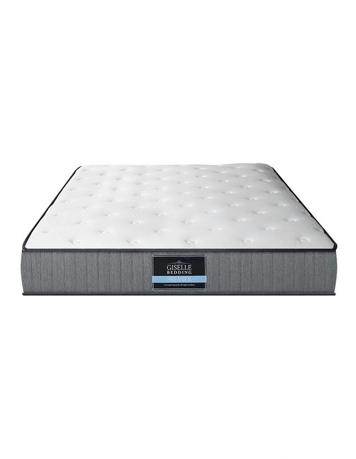Leera Series Tight Top King Mattress in White