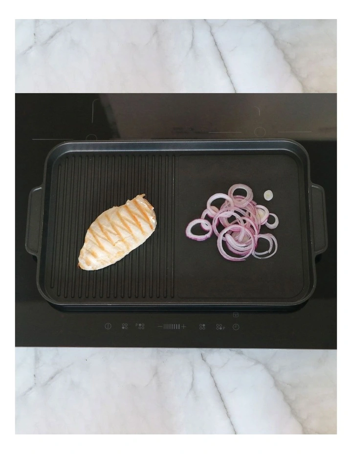 Giant Grill Plate 44x27cm in Black