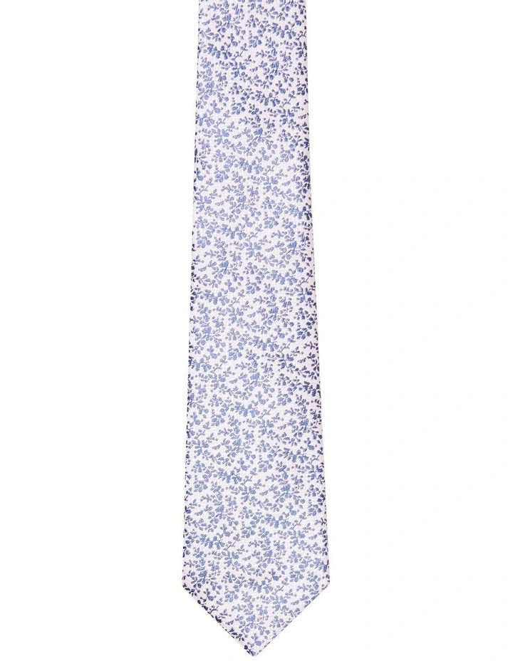 Floral Tie in Pink