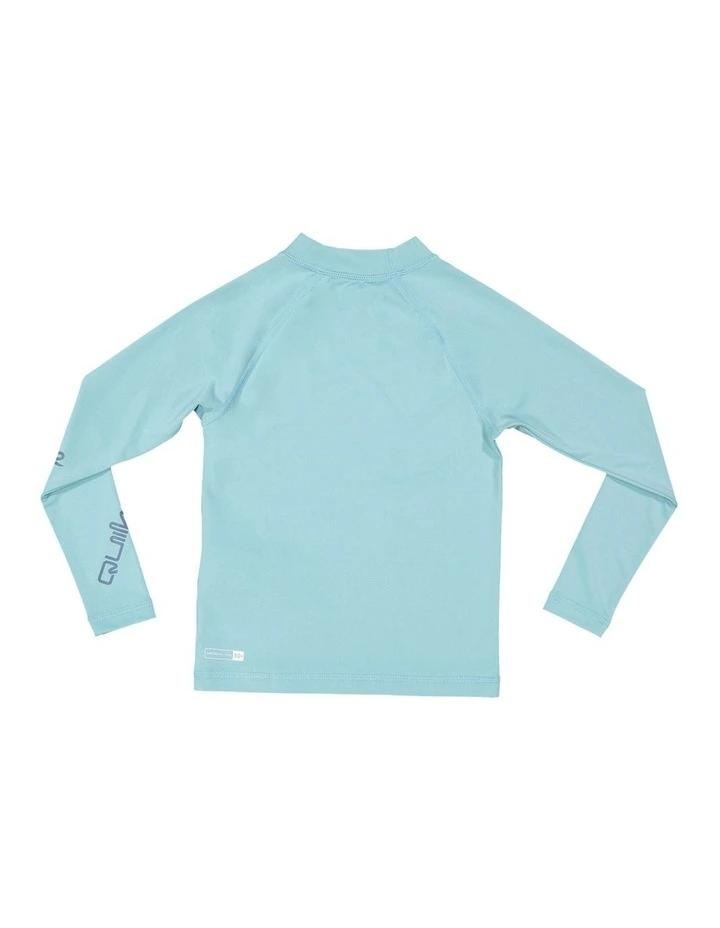 All Time Long Sleeve Rash Guard in Reef Waters