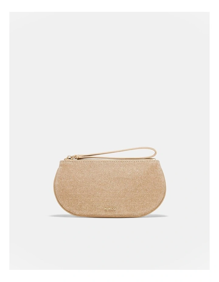 Metropolis Pouch in Light Gold