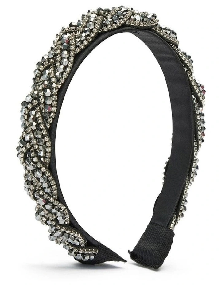 Dakota Headband in Silver