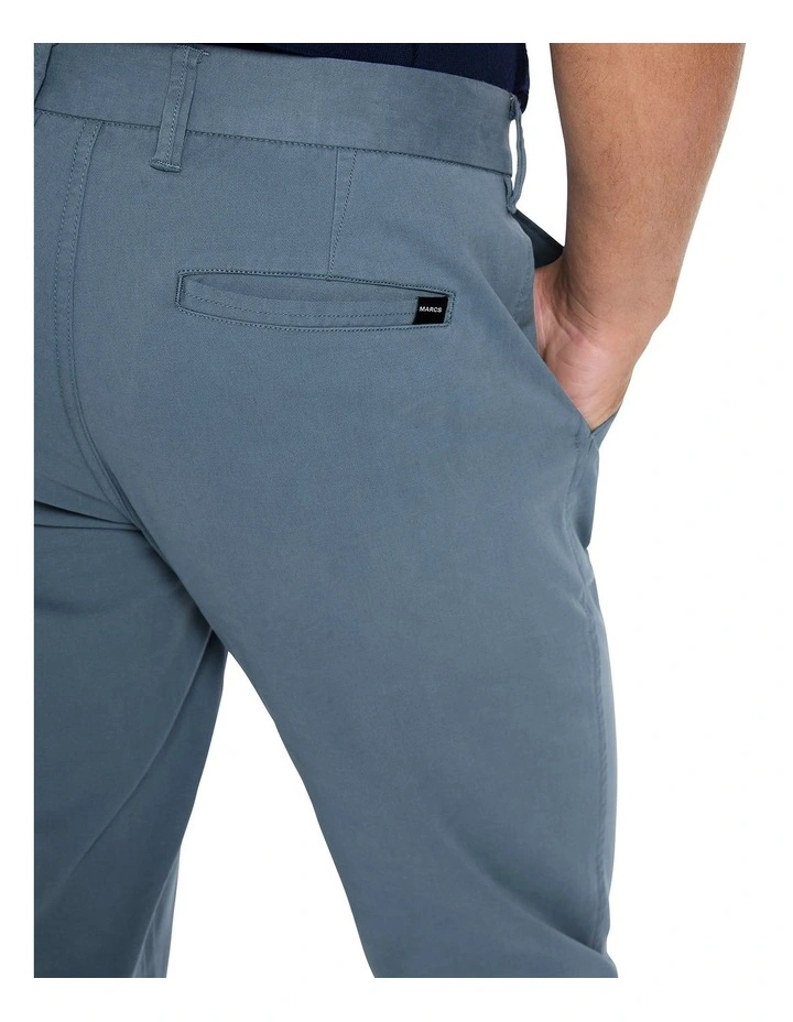 Jacob Washed Chino Pant in Ash Blue