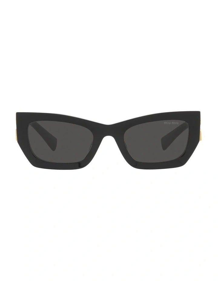 MU 09WS Runway Black Sunglasses