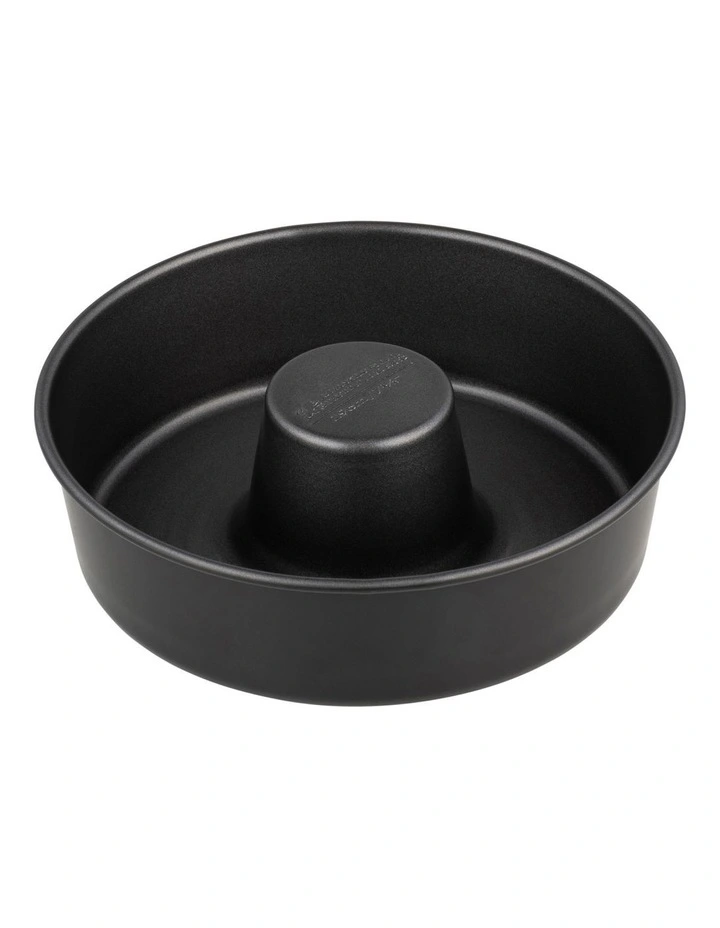 Baker Maker Non-Stick Savarin Mold 19cm in Black