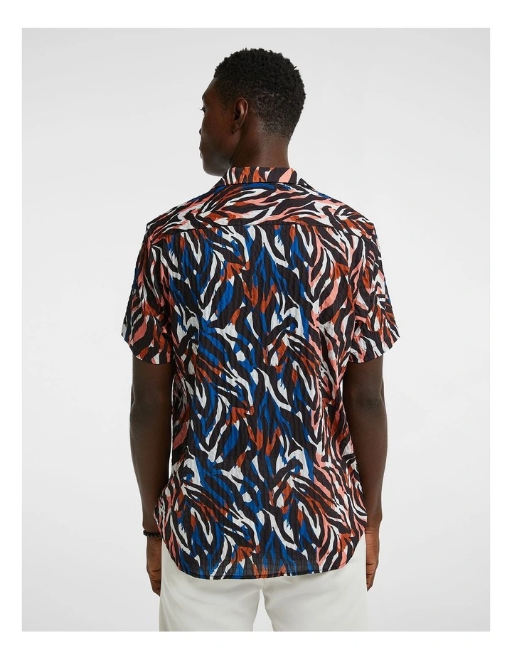 Sundown Seersucker Shirt in Multi