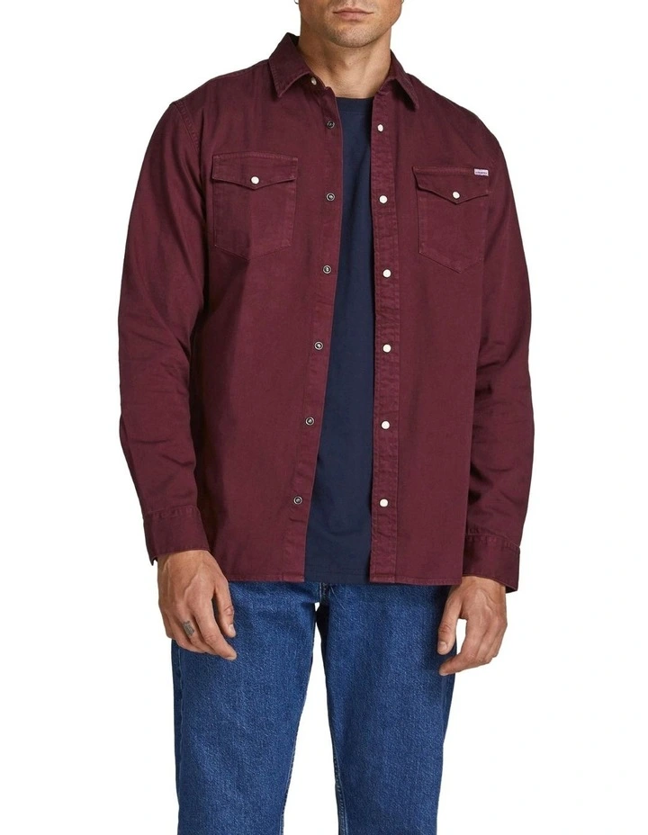 Sheridan Denim Shirt in Port Royale