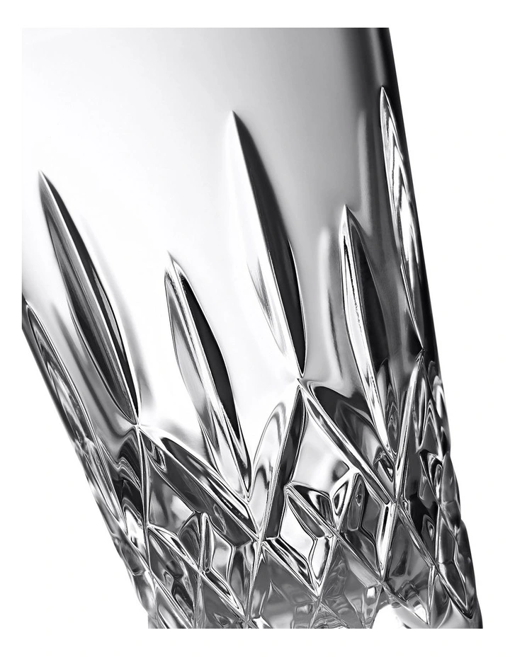 Lismore Flute Glass Set of 2 225ml in Clear