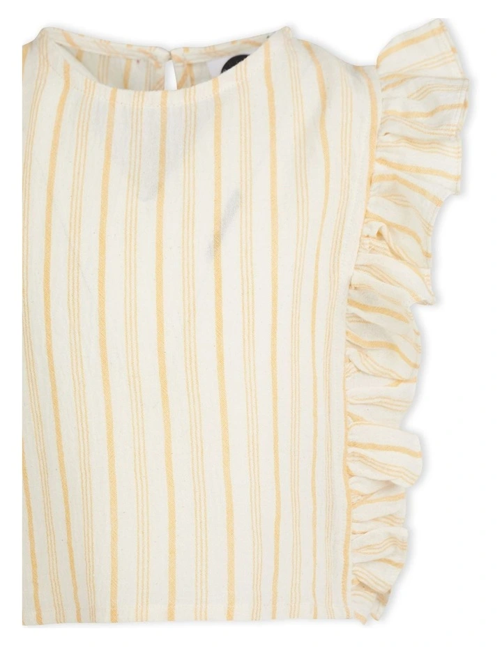 Lemon Drop Top (3-7 Years) in Stripe