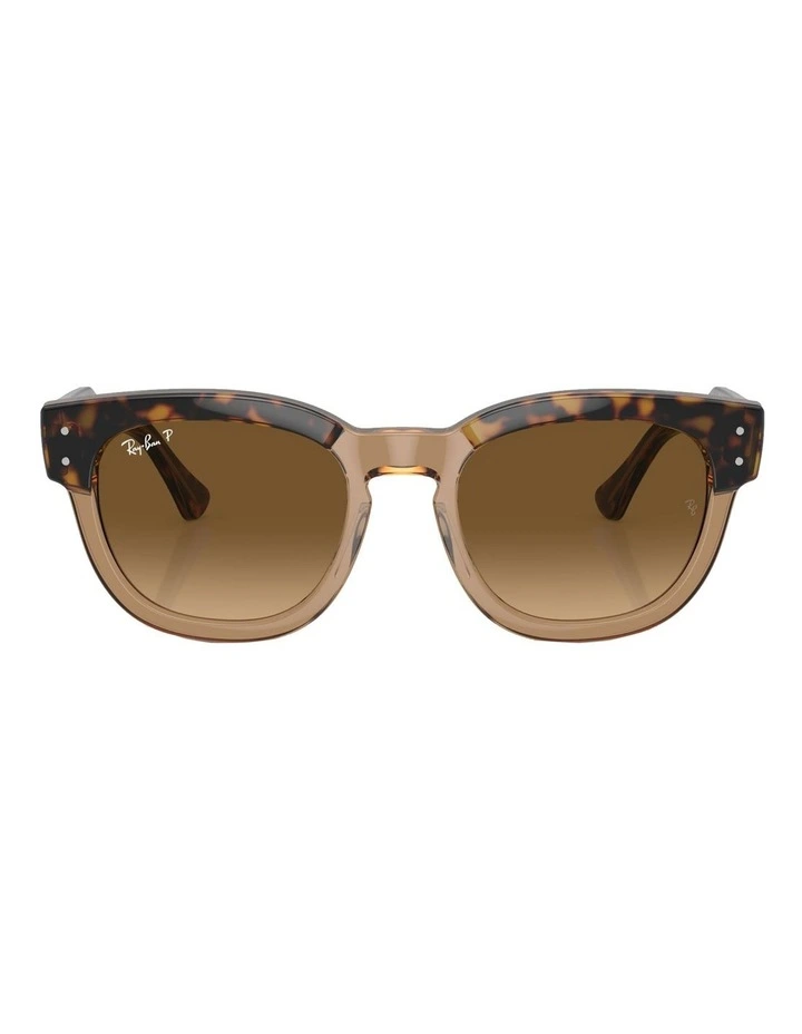 Mega Hawkeye Polarised Sunglasses in Gold