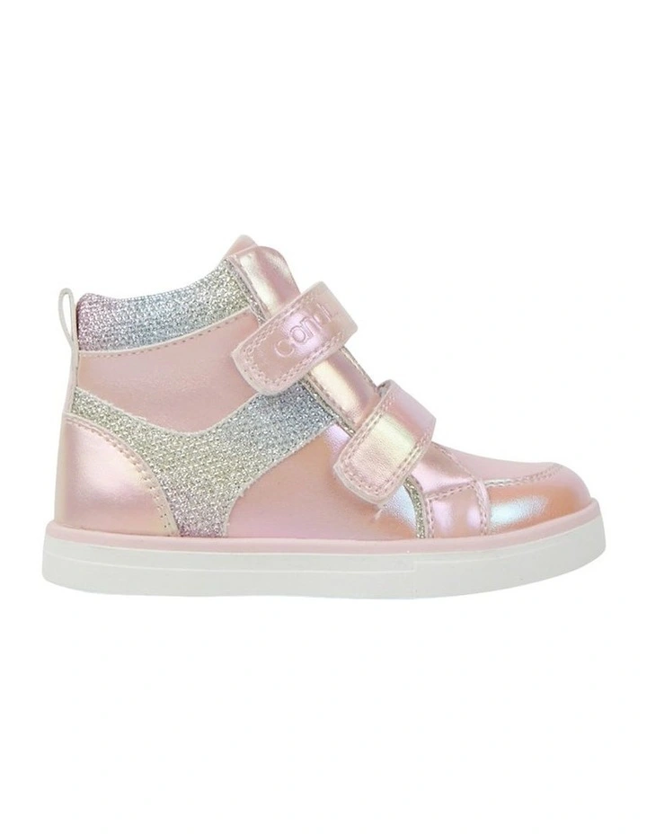 Emory Hi Top Boots in Pink