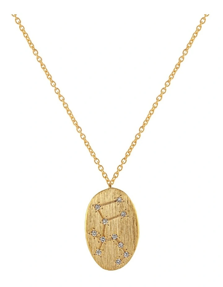 Zodiac Necklace Aquarius