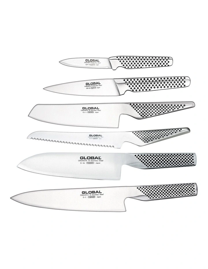 Zeitaku Knife Block Set 7 Pieces in Black