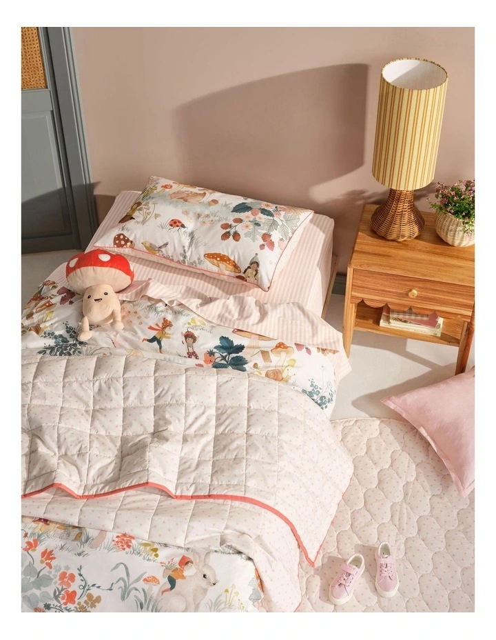 Milly The Mushroom Novelty Cushion in Red