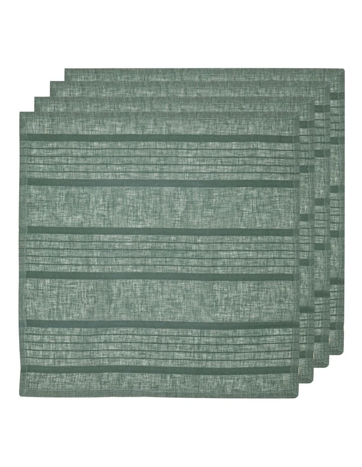 Peyton Napkin 4 Pack in Sage