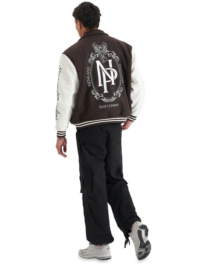 Facade Varsity Jackets in Blue