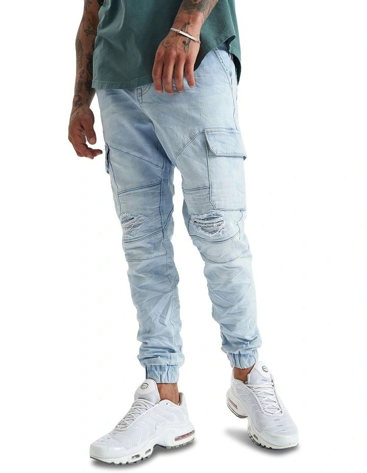 Trackhawk Denim Jogger in Blue