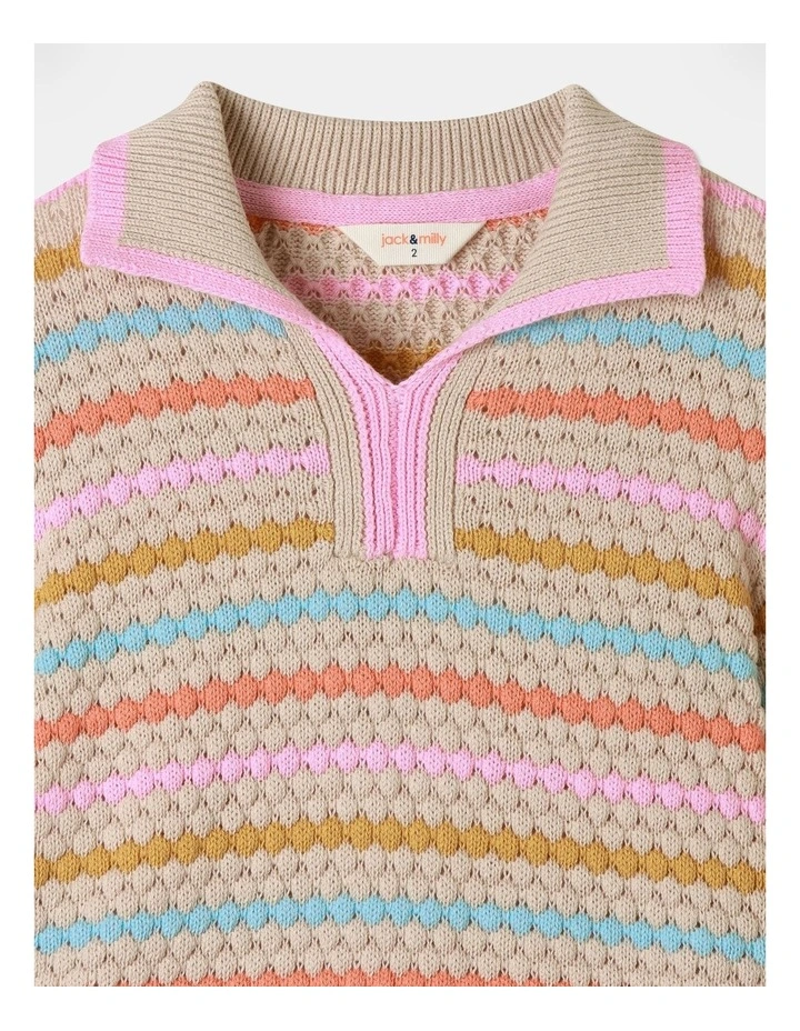 Ruby Knit Jumper in Rainbow