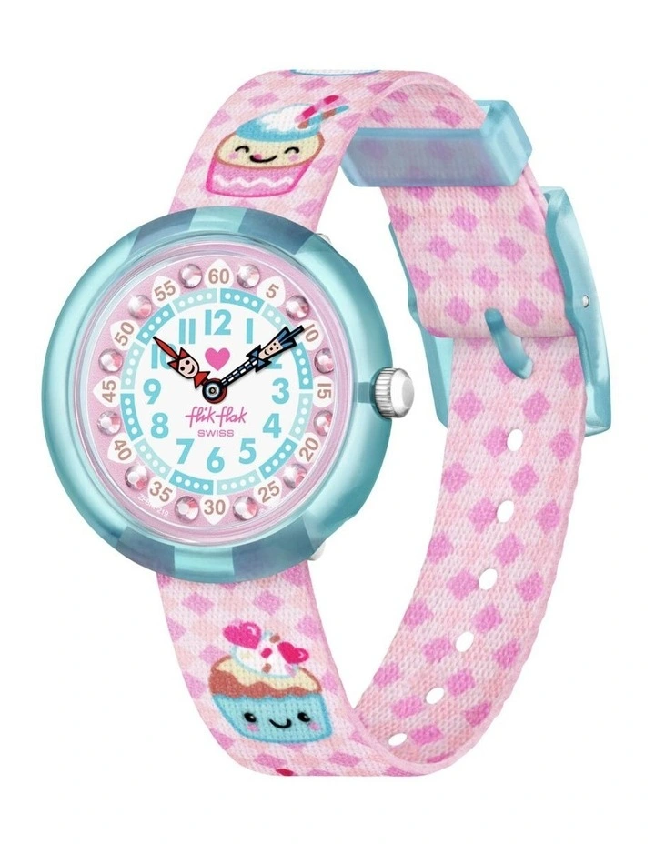 Bake It Up Watch in Pink