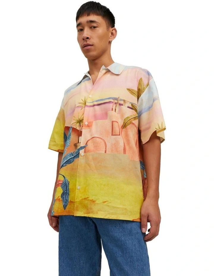 Landscape Shirt in Orange