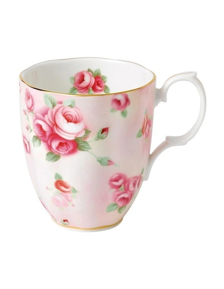 100 Years Rose Blush 1980s Mug