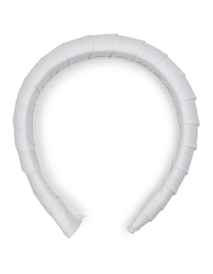 Betty Headband in White