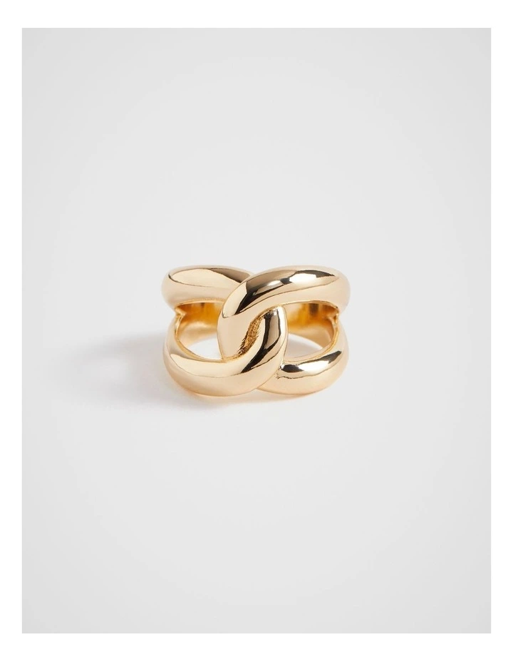 Interlock Ring in Gold