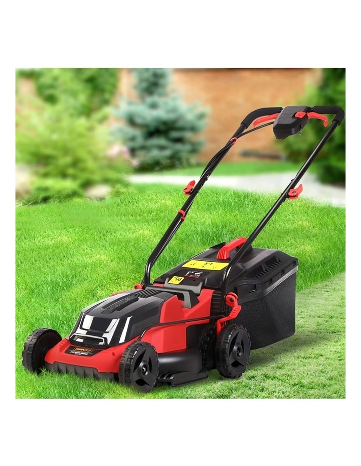 Lawn Mower Electric 40V Cordless Lawnmower with 2 Rechargeable Batteries