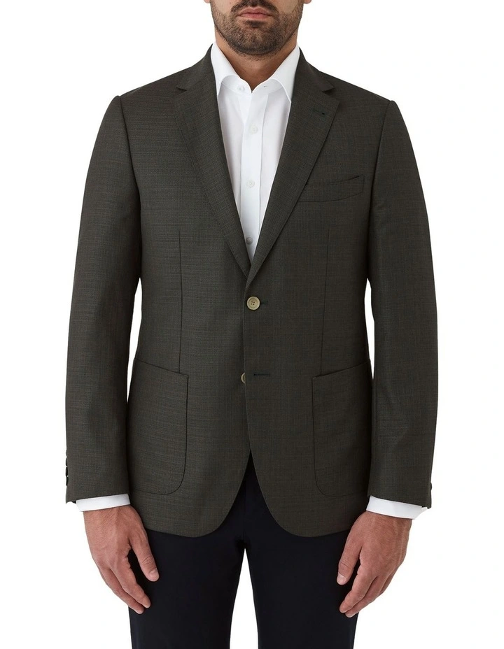 Beaumaris Modern Fit Sports Jacket in Khaki