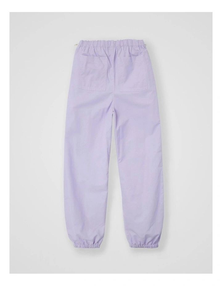 Bella Parachute Pants in Lavender