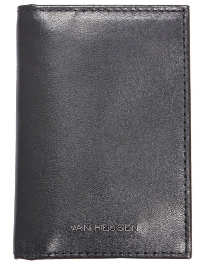 Portrait Wallet & Pen in Black